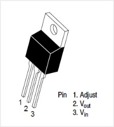 LM350 3A Adjustable Voltage Regulator