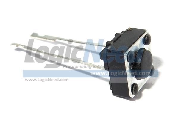 LogicNeed | Mini Pushbutton Switch 6 * 6 * 4.3 mm (2-pin)